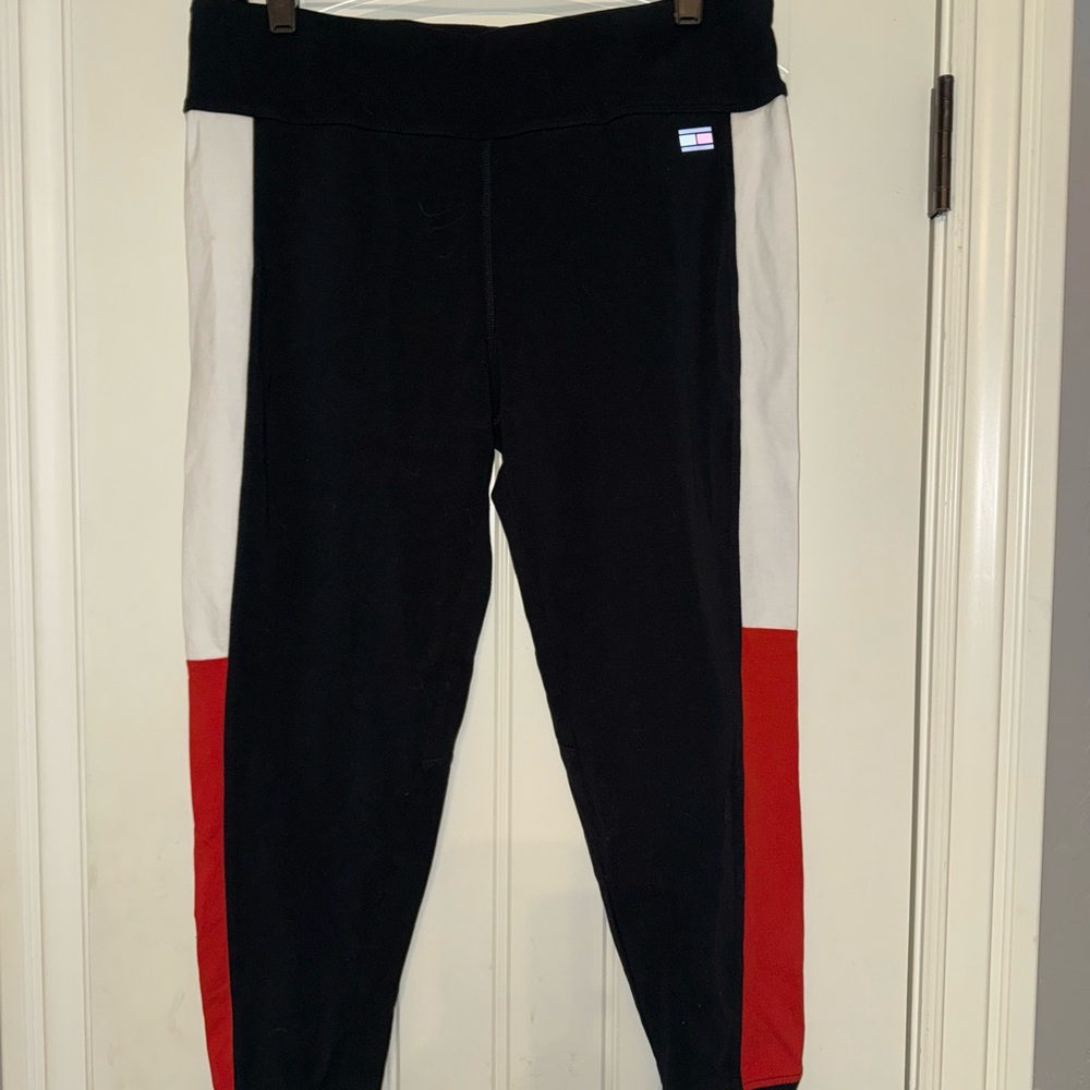 Tommy Hilfiger Color Block Joggers - Navy, White, Red